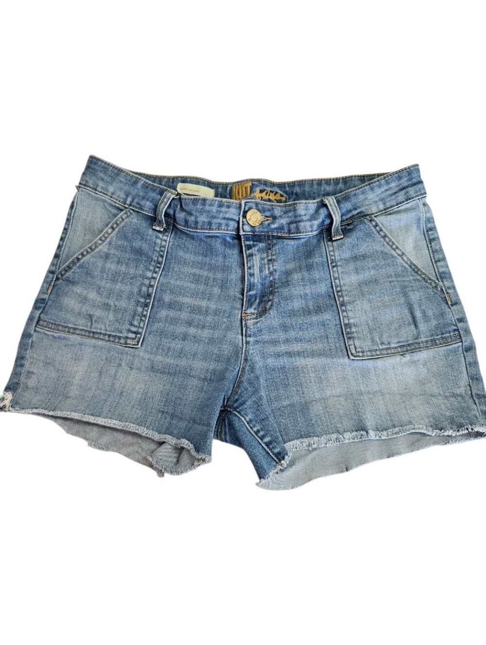 KUT From The Kloth Gerri Fray Shorts Sz 12